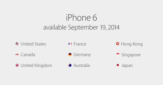 iPhone6首发无中国大陆  手机分板机厂家分享配图