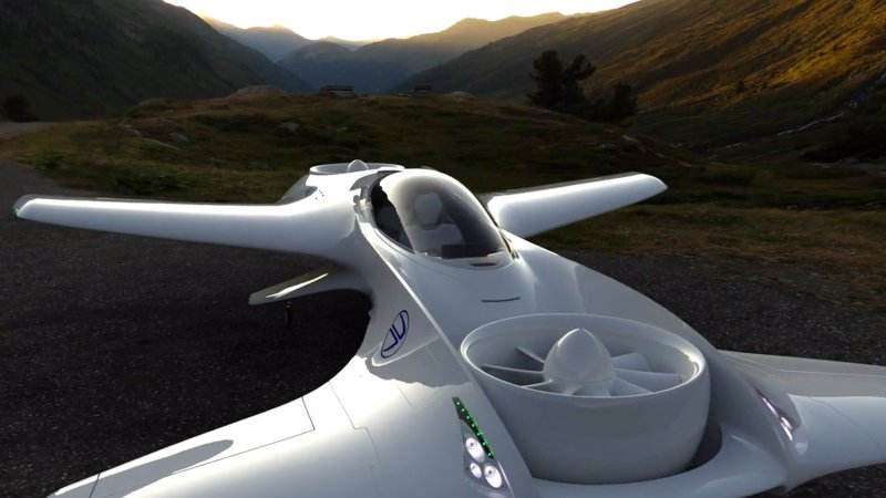 未来的交通工具,可能就是一辆会飞的特斯拉